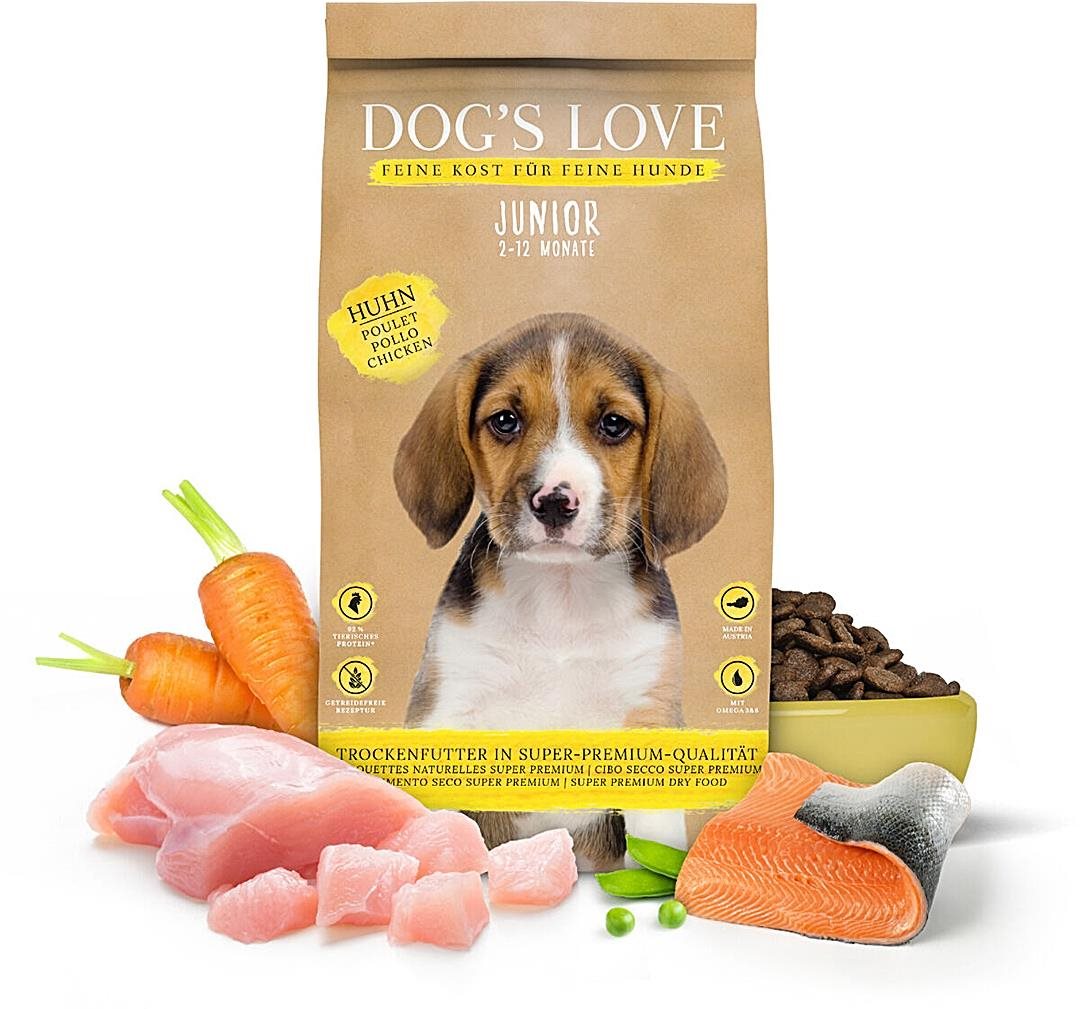 Dog's Love granuly Kura Junior 12 kg Granule pre šteniatka