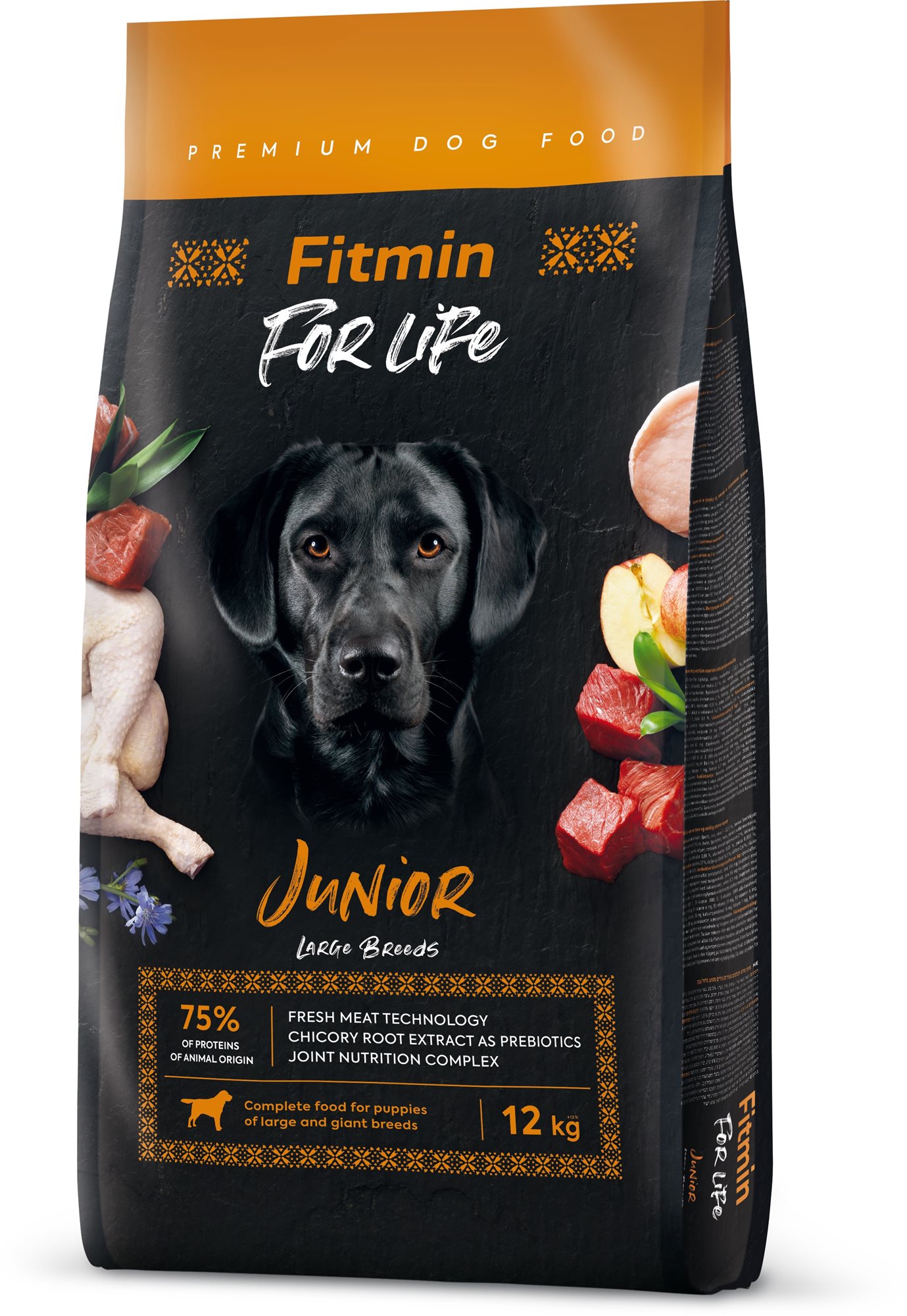 Fitmin For Life Dog Junior large breed 12 kg Granule pre šteniatka