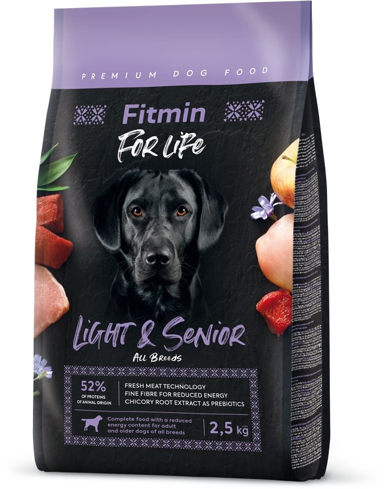 Fitmin For Life Dog Light & Senior 2,5 kg Granuly pre psov