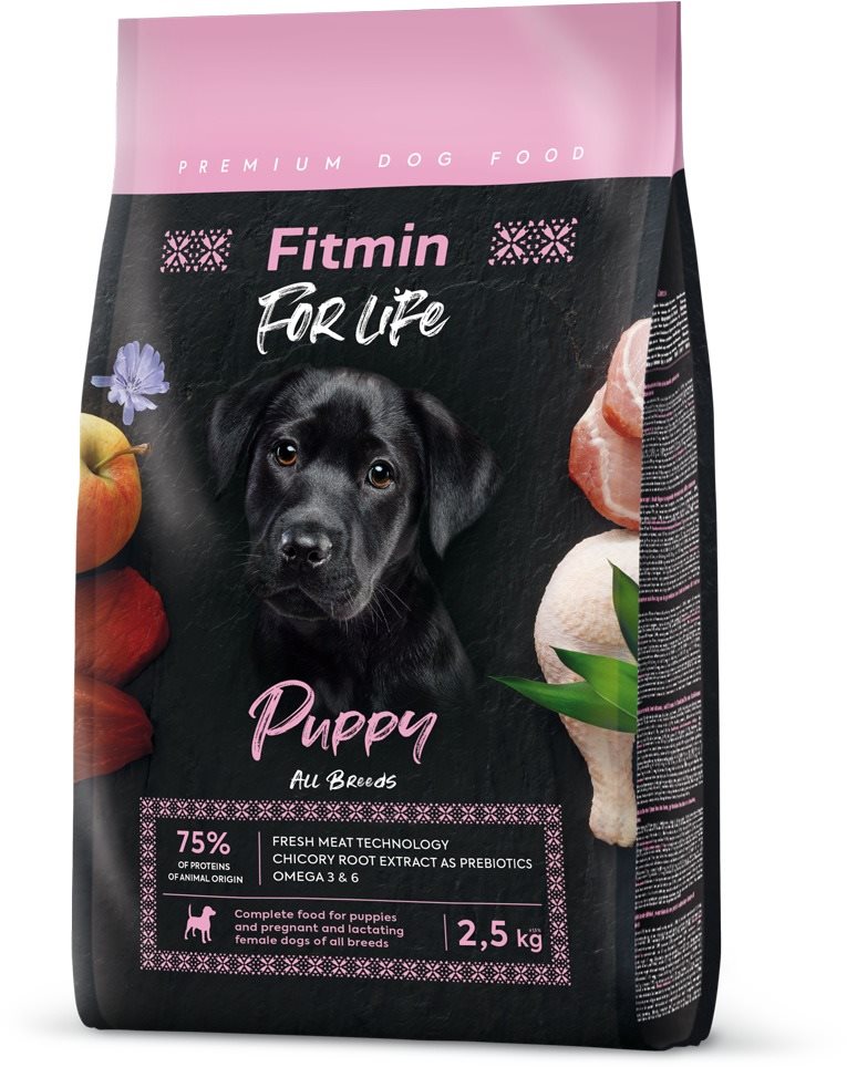 Fitmin  For Life Puppy 2,5 kg Granule pre šteniatka