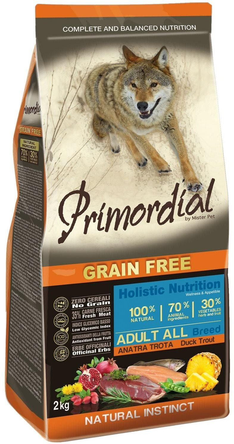 Primordial Trout and Duck 2 kg Granuly pre psov