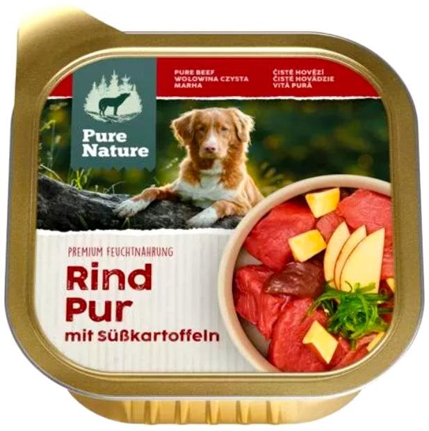 Pure Nature Dog Adult paštéta Hovädzie PUR 150 g Paštéta pre psov
