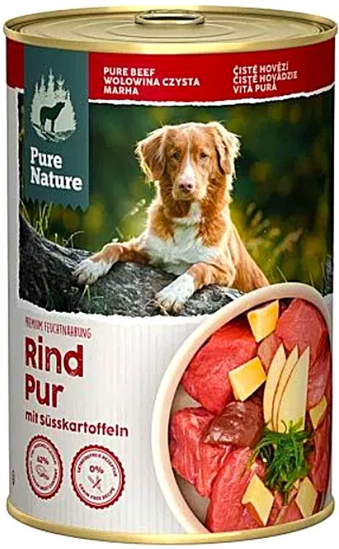 Pure Nature Dog Adult konzerva Hovädzie PUR 400 g Konzerva pre psov