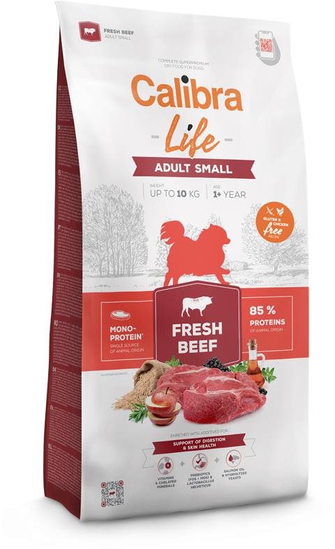 Calibra Dog Life adult small fresh beef 6 kg Granuly pre psov