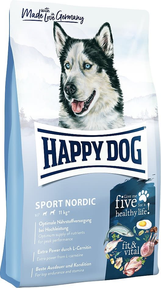 Happy Dog Sport Adult Nordic 14 kg Granuly pre psov