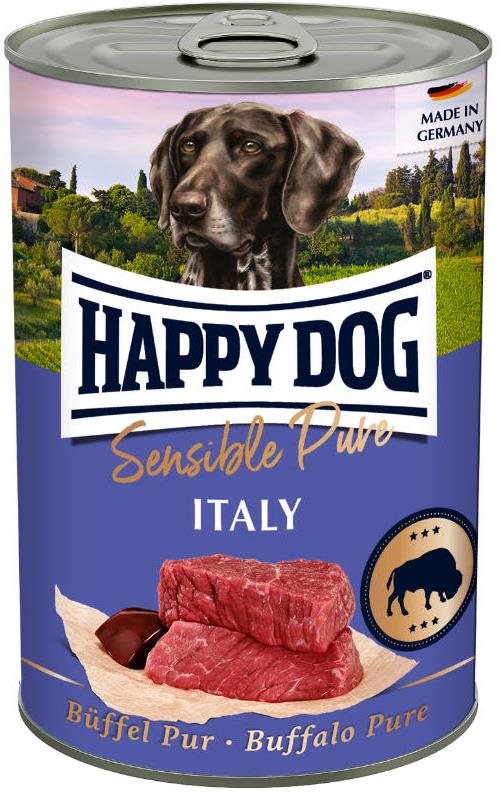 Happy Dog Büffel Pur Italy 400 g Konzerva pre psov