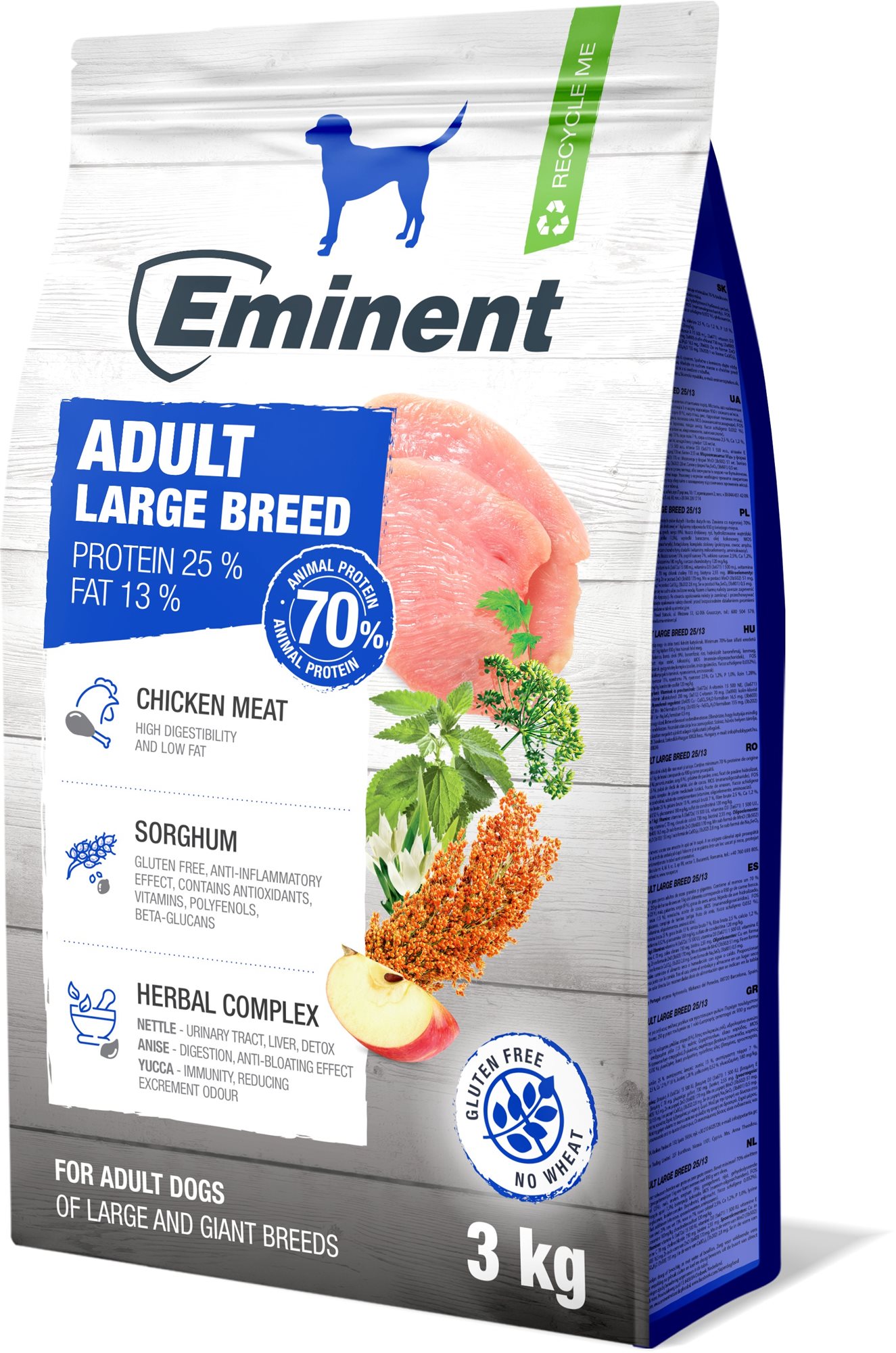 Eminent Adult Large Breed High Premium 3 kg Granuly pre psov