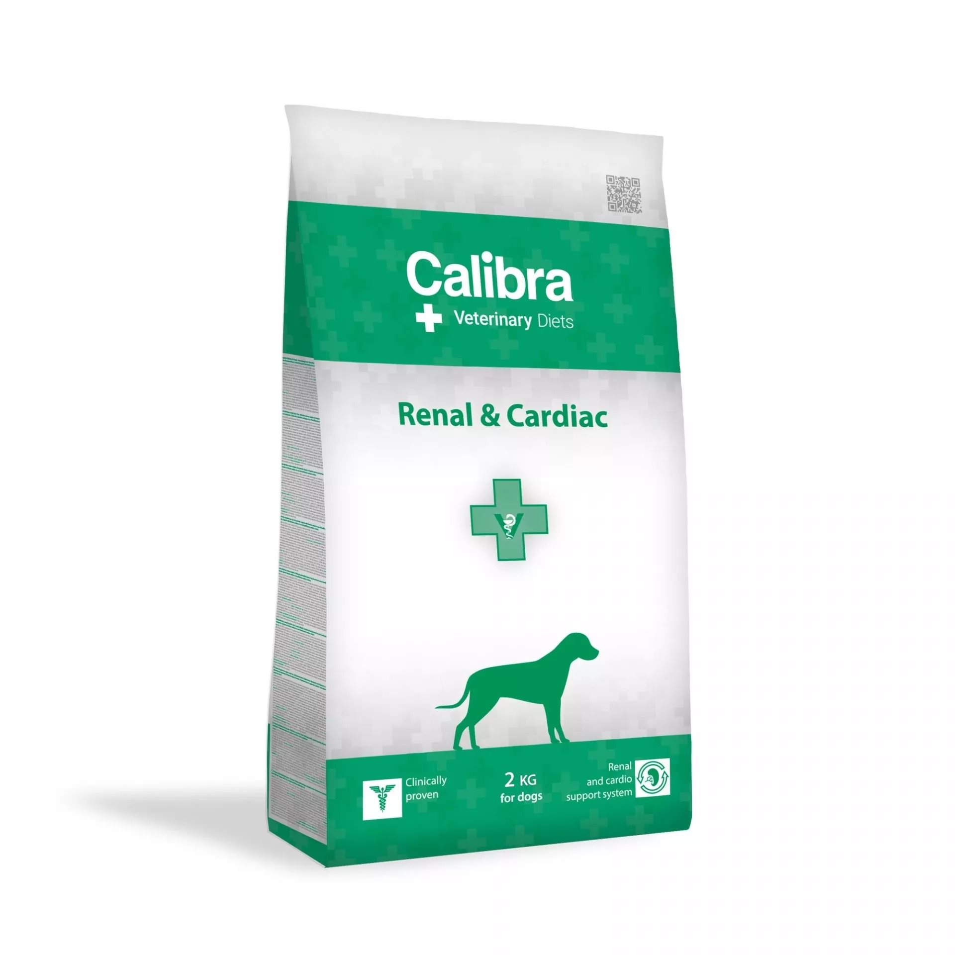 Calibra VD Dog Renal & Cardiac 2 kg Diétne granule pre psov