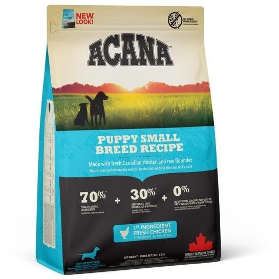 Acana Puppy Small Breed Recipe 2 kg Granule pre šteniatka