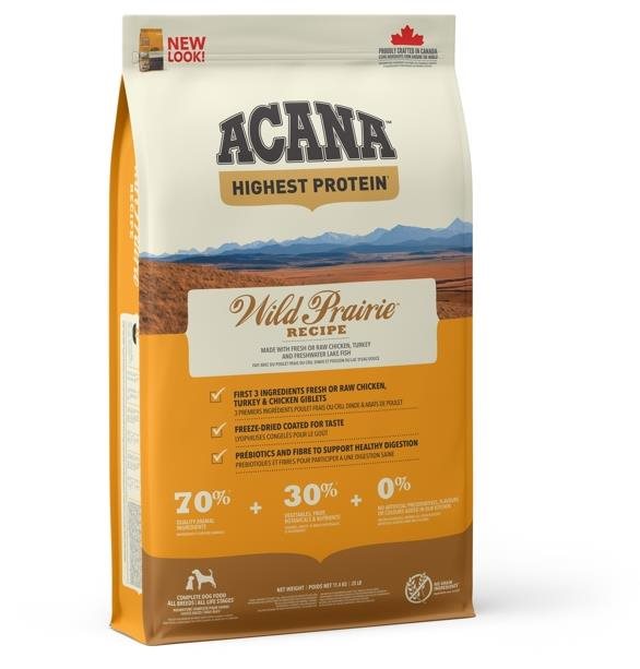 Acana Wild Prairie Dog 11,4 kg Granuly pre psov