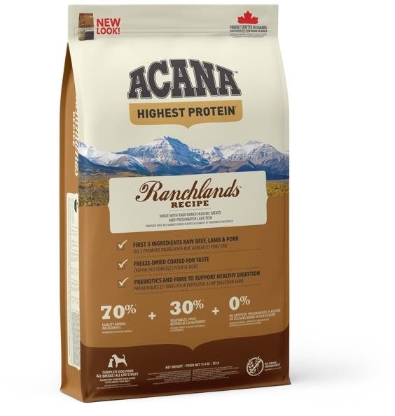 Acana Ranchlands Dog 11,4 kg Granuly pre psov
