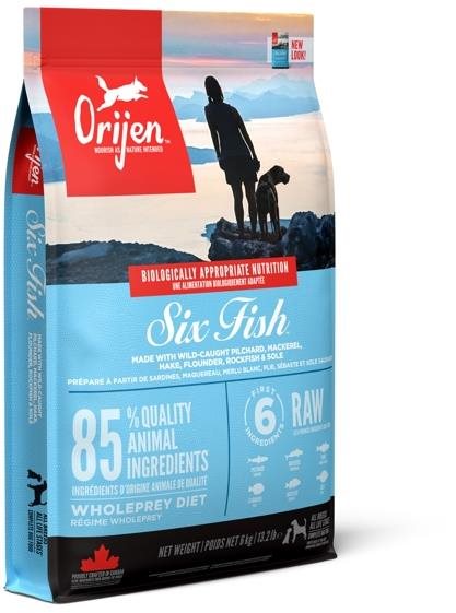 Orijen Six Fish 6 kg Granuly pre psov