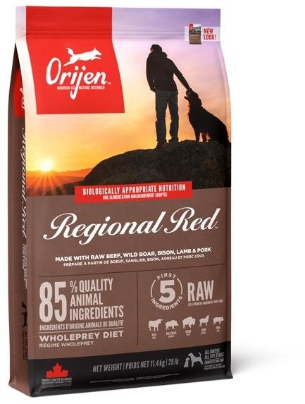 Orijen Regional Red 11.4 kg Granuly pre psov