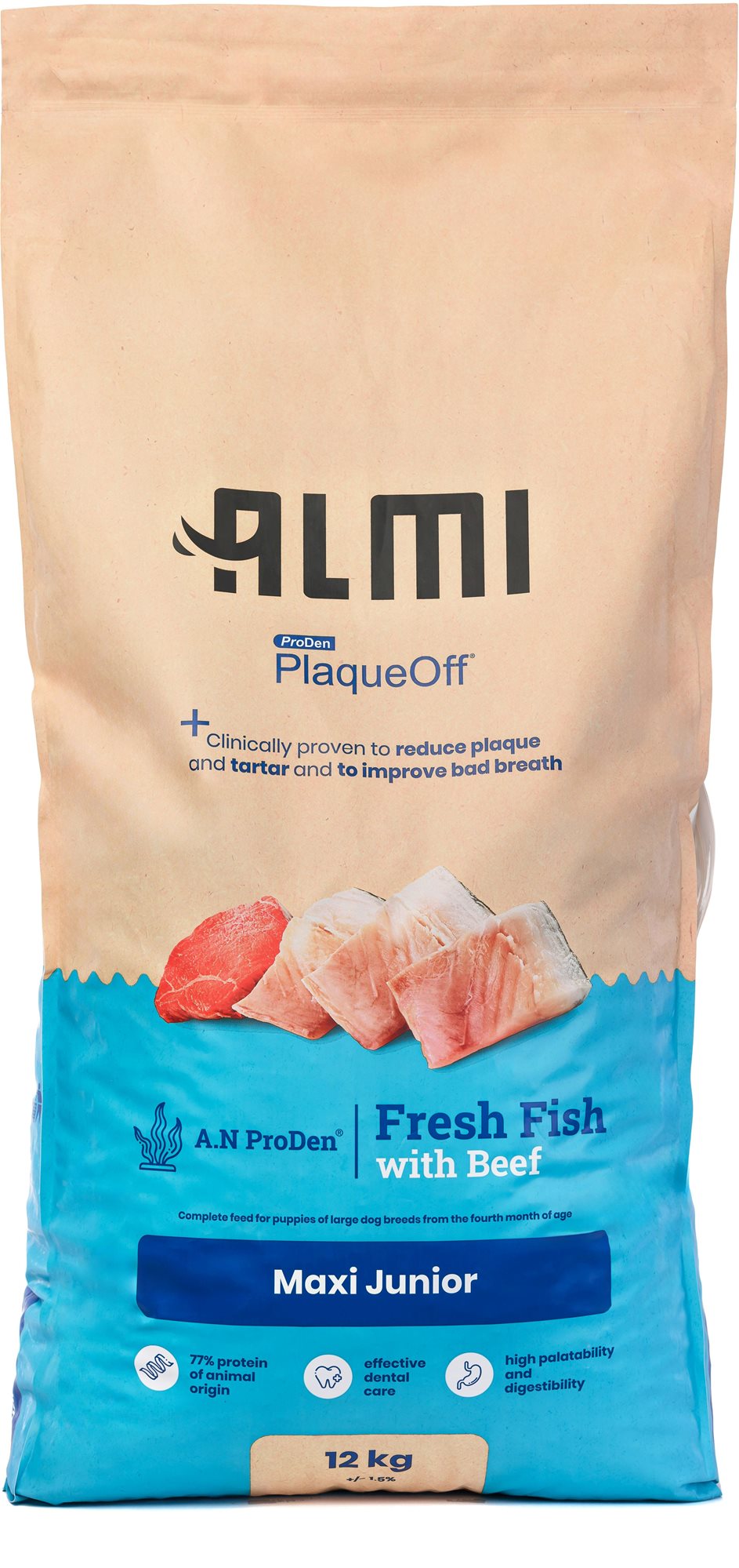ALMI Maxi Junior 12 kg Granule pre šteniatka