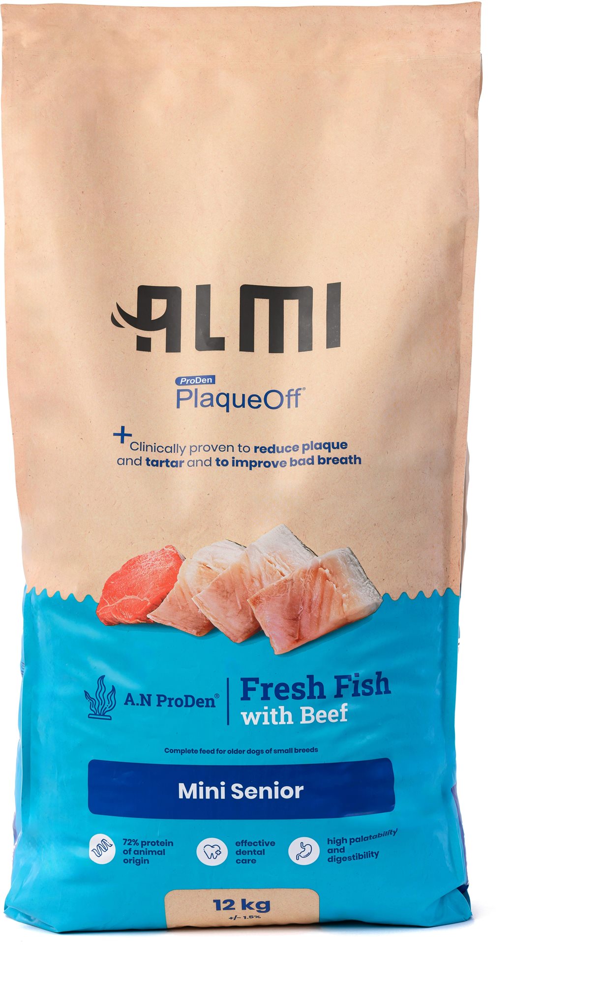 ALMI Senior Mini 12 kg Granuly pre psov