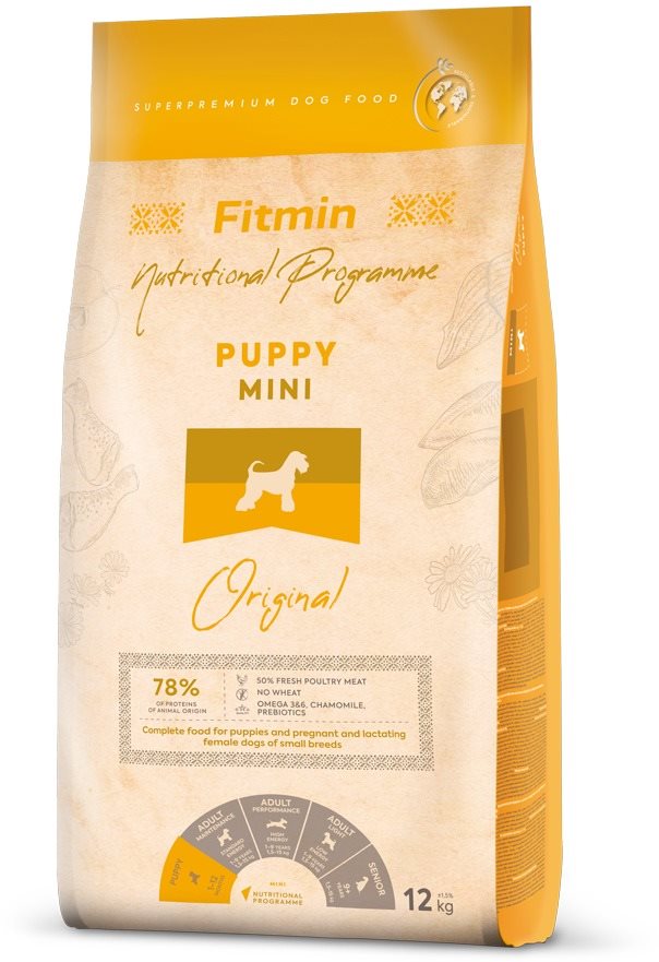 Fitmin Mini Puppy 12 kg Granule pre šteniatka