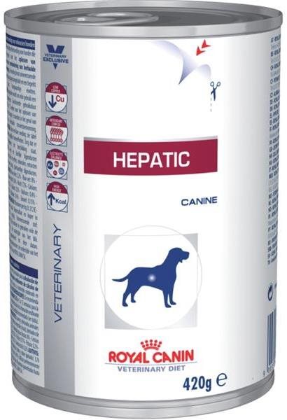 Royal Canin VD Dog konz. Hepatic 420 g Diétna konzerva pre psov