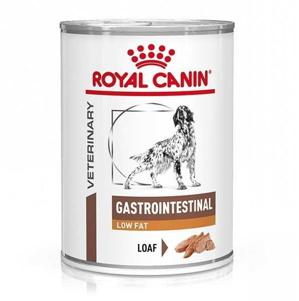 Royal Canin VD Dog konz. Gastro Intestinal Low Fat 410 g Diétna...