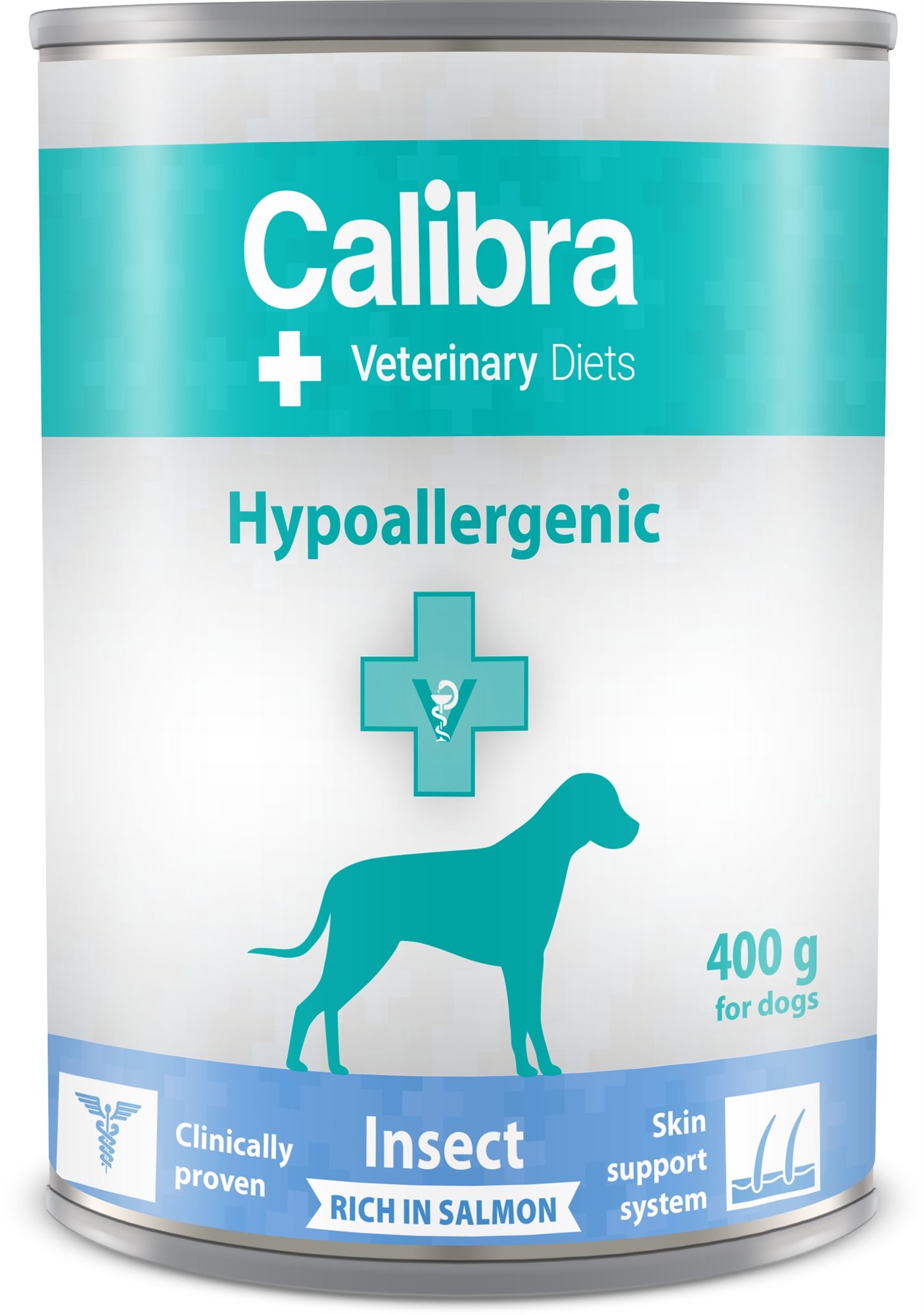 Calibra VD Dog konz. Hypoallergenic Insect & Salmon 400 g Diétna...