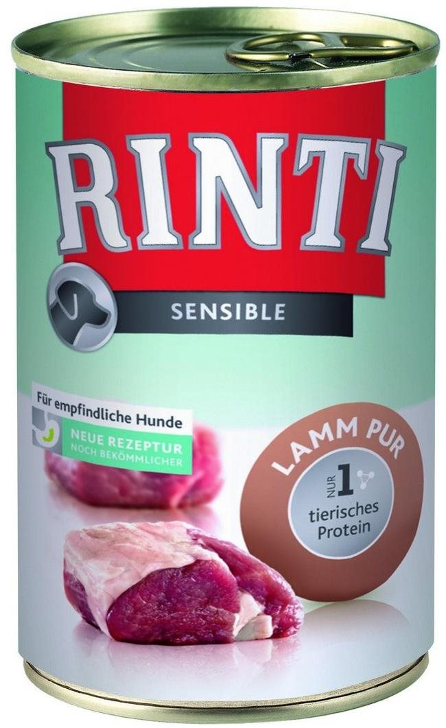 Rinti Sensible konzerva jahňa 400 g Konzerva pre psov