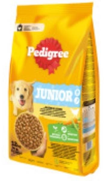 Pedigree granule s hydinou so zeleninou pre šteňatá 12 kg Granule...