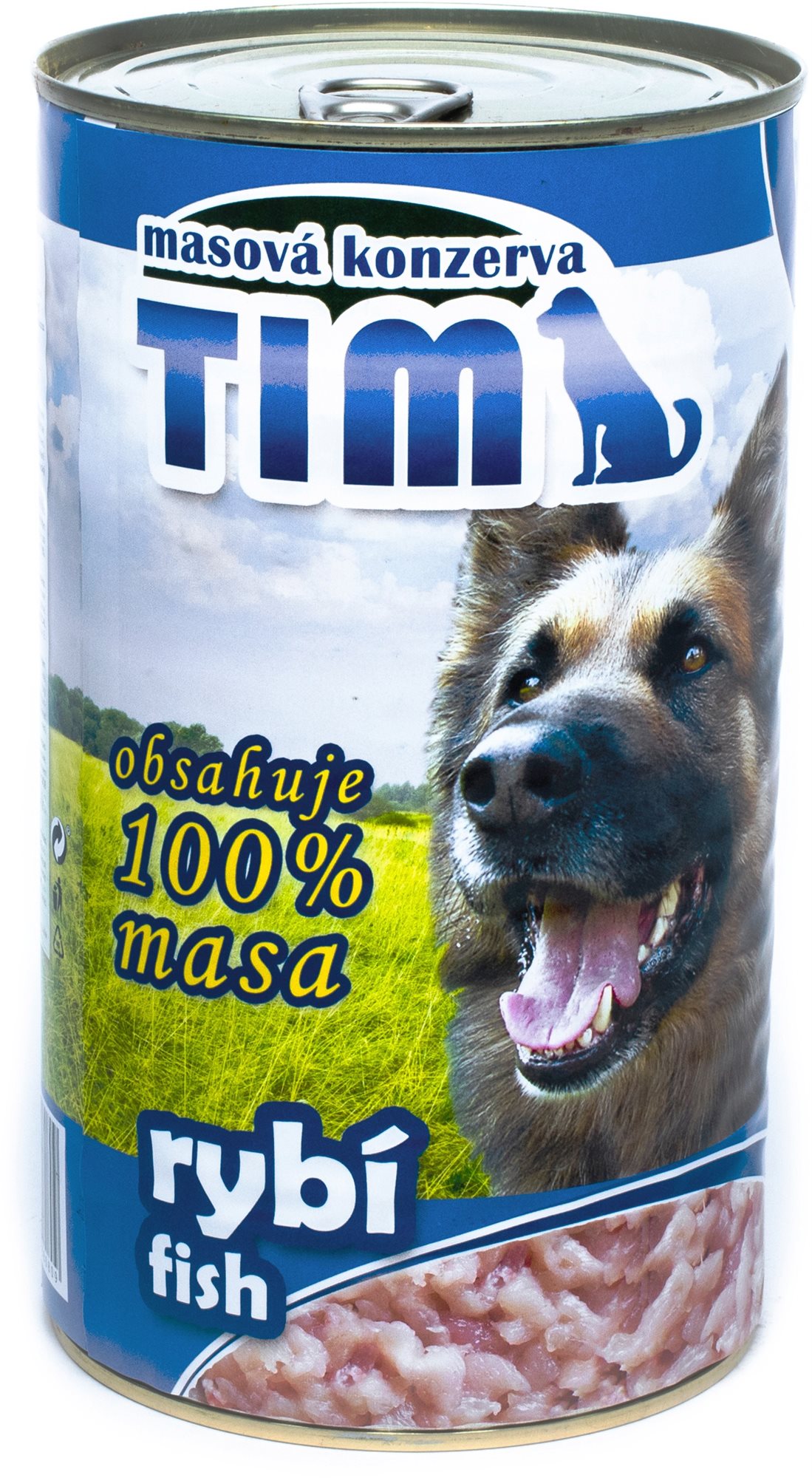 TIM rybacia 1200 g Konzerva pre psov