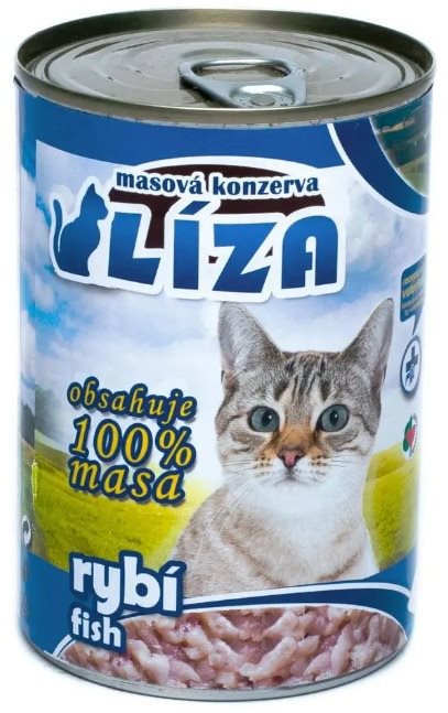 LÍZA rybacia 400 g Konzerva pre psov
