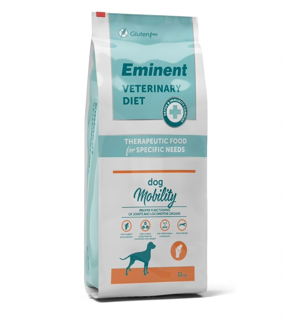 Eminent Vet Diet Dog Mobility 11 kg Diétne granule pre psov