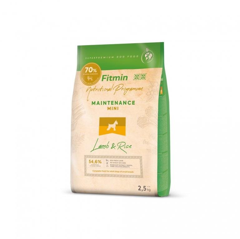 Fitmin Mini Lamb & Rice 2,5 Kg Granuly pre psov