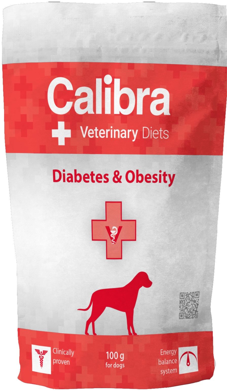 Calibra VD Dog Diabetes & Obesity 100 g Diétne granule pre psov