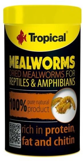 Tropical Meal worms 100 ml 13 g Krmivo pre teráriové zvieratá