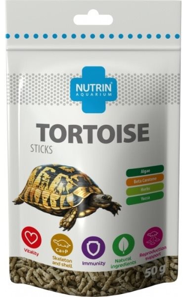 Nutrin Aquarium Tortoise Sticks 50 g Krmivo pre teráriové zvieratá