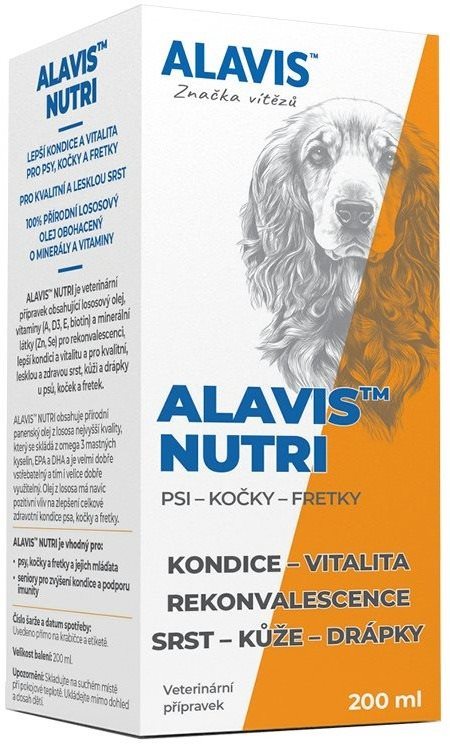 ALAVIS Nutri 200 ml Doplnok stravy pre psov