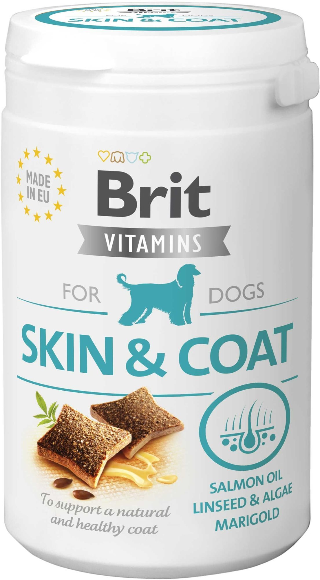Brit Vitamins Skin & Coat 150 g Doplnok stravy pre psov