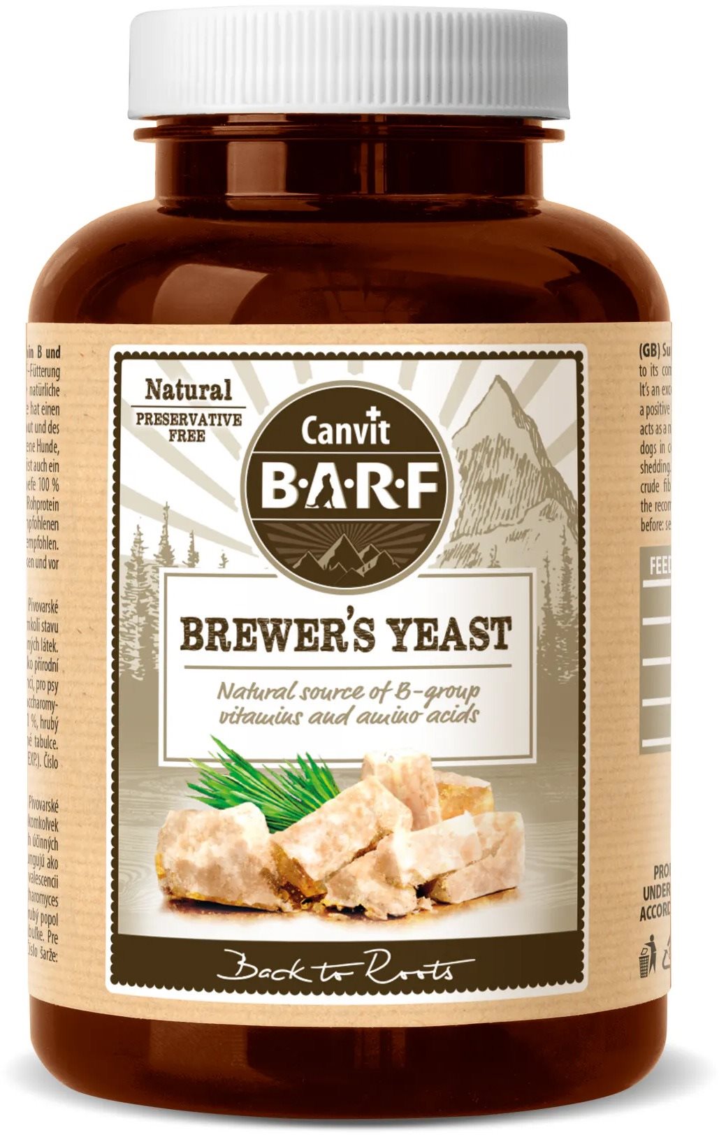 Canvit BARF Brewer´s Yeast 180 g Doplnok stravy pre psov