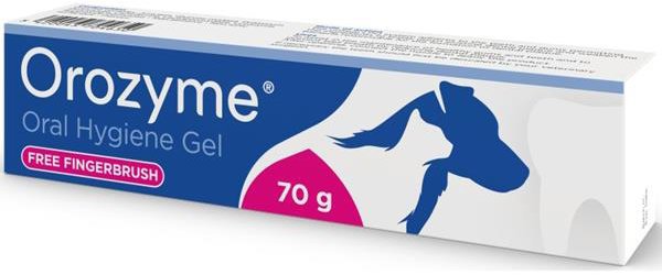 Orozyme zubný gél pre psov a mačky 70 g Zubná pasta pre psa