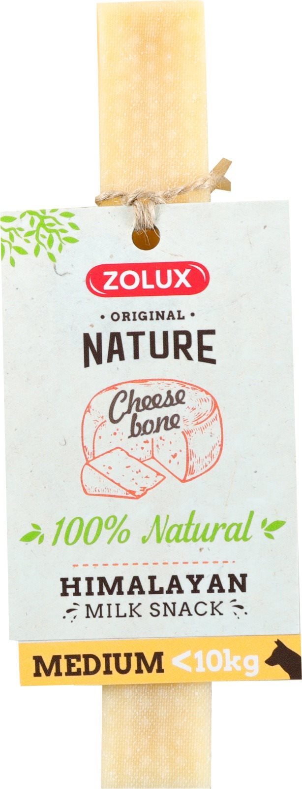 Zolux Cheese Bone syrová pochúťka M pre psa 6 – 10 kg Maškrty pre...