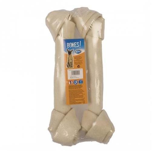 DUVO+ Bones! Knotted Bone Uzol byvolia kosť 27 cm 2 ks Kosť pre psa