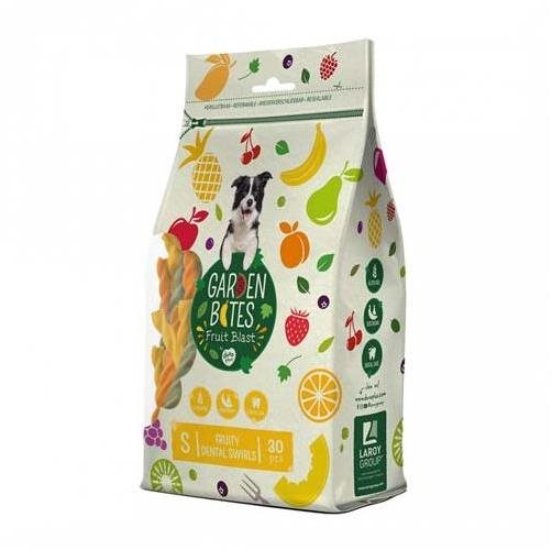 DUVO+ Garden bites, ovocné dentálne tyčinky S 13 cm 30 ks 230 g...