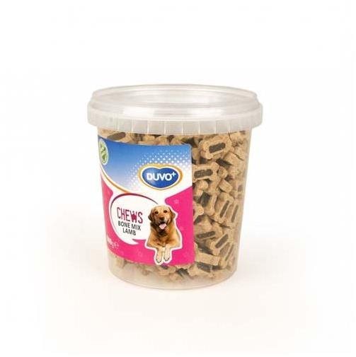 DUVO+ Chews! Bone mix lamb mäkké pochúťky 500g Maškrty pre psov