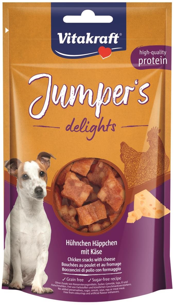 Vitakraft Dog pochúťka Jumpers delight kuracie so syrom 80 g...