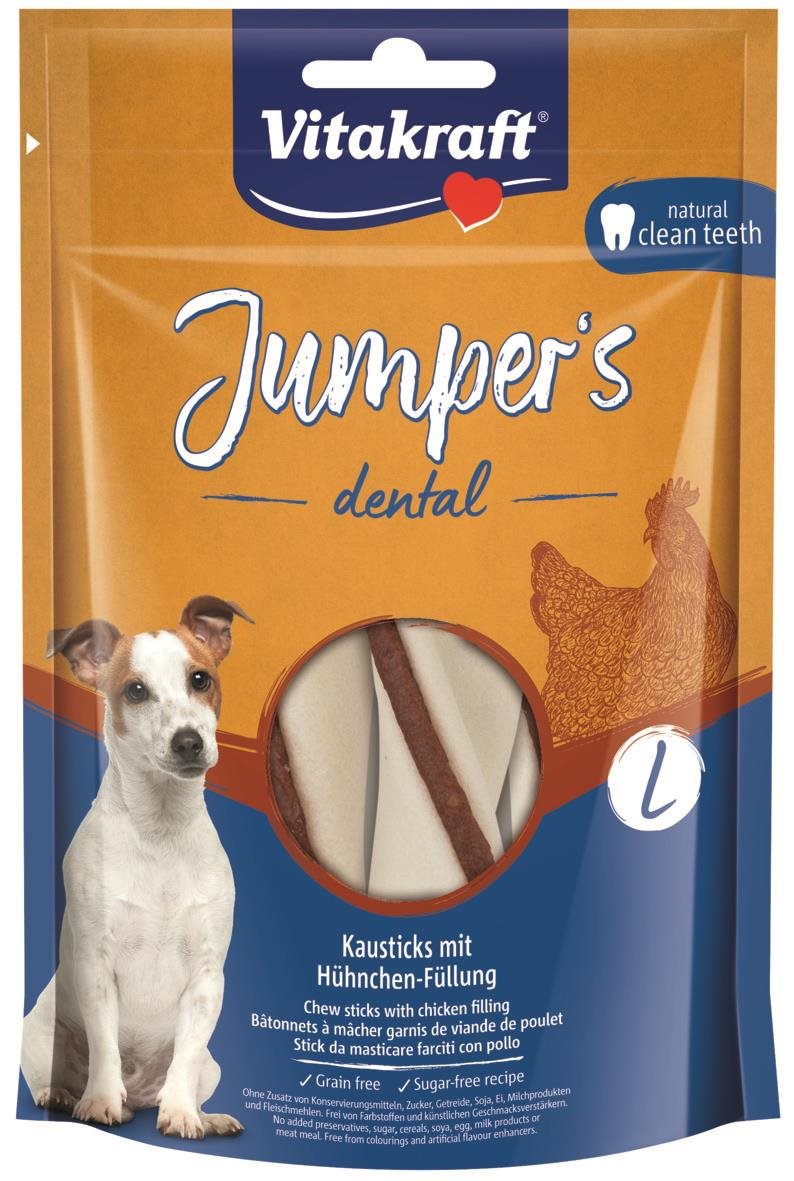 Vitakraft Dog dentálna starostlivosť Jumpers dental twisted kuracia...