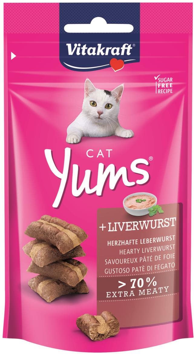 Vitakraft pochúťka Cat Yums pečeňová 40 g Maškrty pre mačky