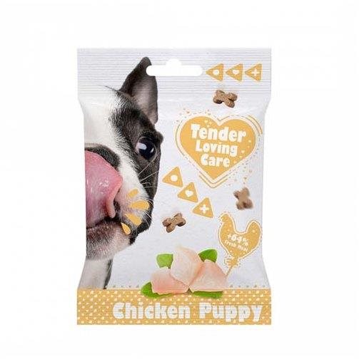 DUVO+ Mäkká pochúťka pre šteňatá s kuracím mäsom 100 g Maškrty pre...