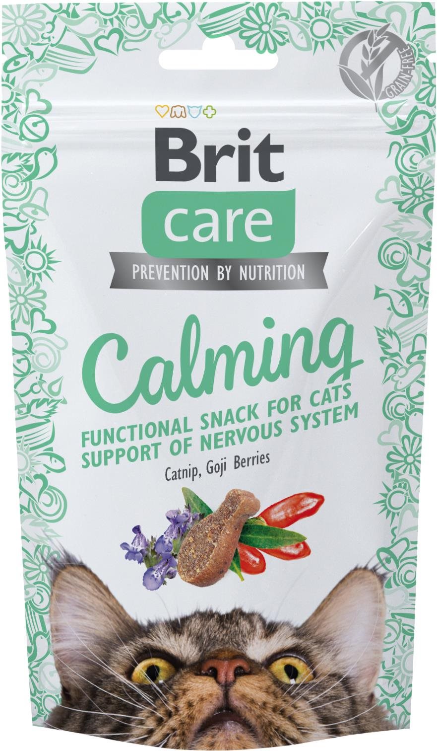 Brit Care Cat Snack Calming 50 g Maškrty pre mačky