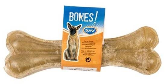 Duvo+ Bones! Lisovaná byvolia kosť 16 cm Kosť pre psa