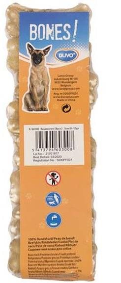Duvo+ Bones! Lisovaná byvolia kosť 5 cm 8 ks Kosť pre psa