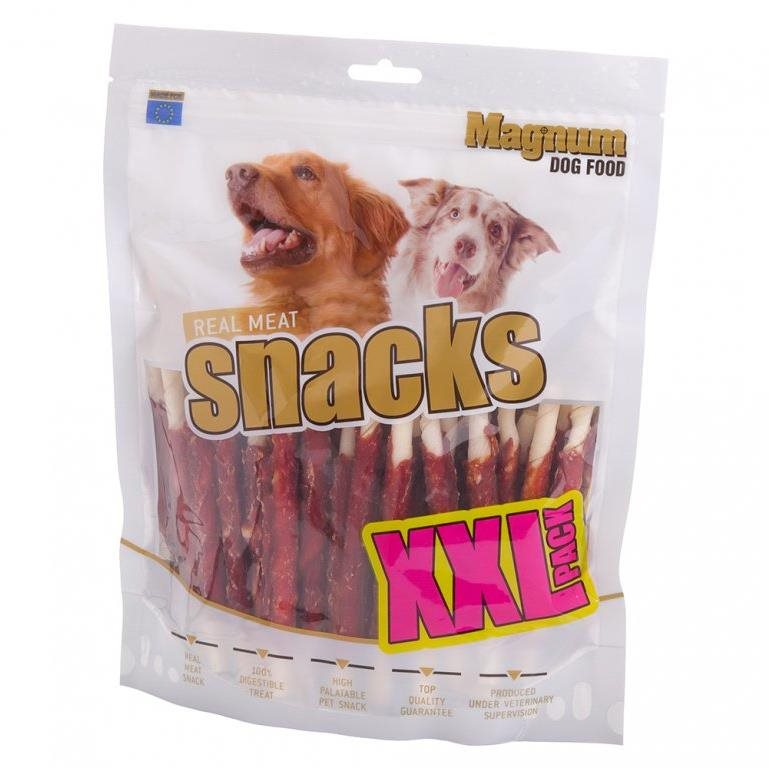 Magnum Duck and Rawhide stick 500 g Sušené mäso pre psov