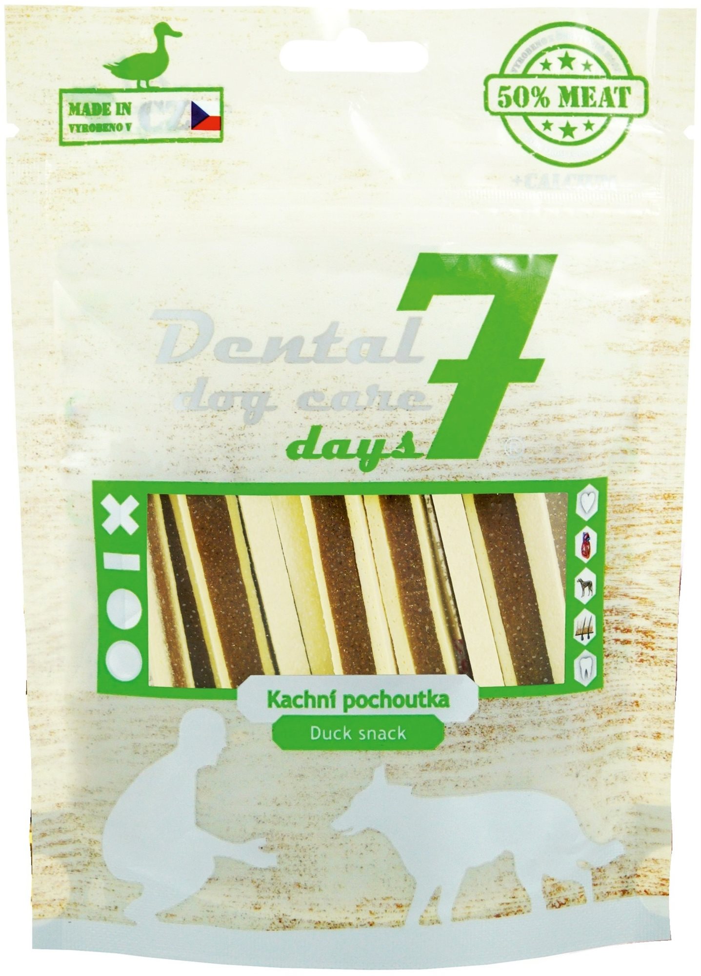Dental DOG Care 7 days Fresh Meat Sendvič KAČACIE 80 g Maškrty pre...