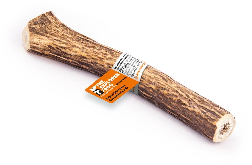 Explorer dog Žuvací jelení paroh XL tvrdý Parohy pre psov